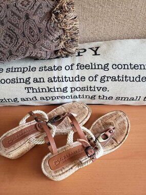 Greek Handmade Leather Sandal Size 9.5